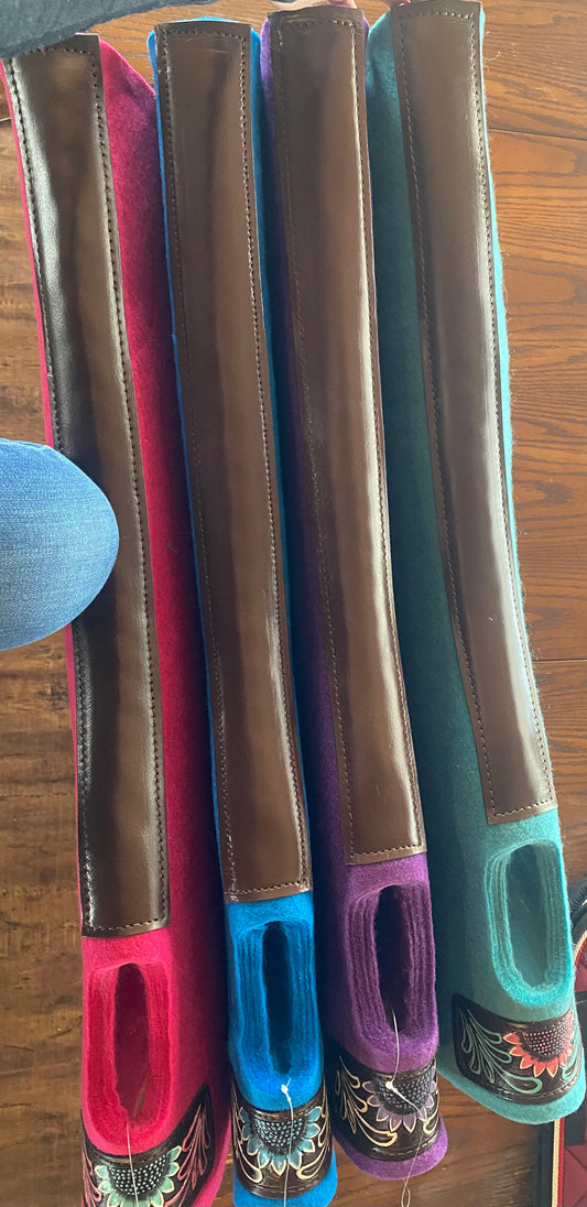 Sunflower saddle pad