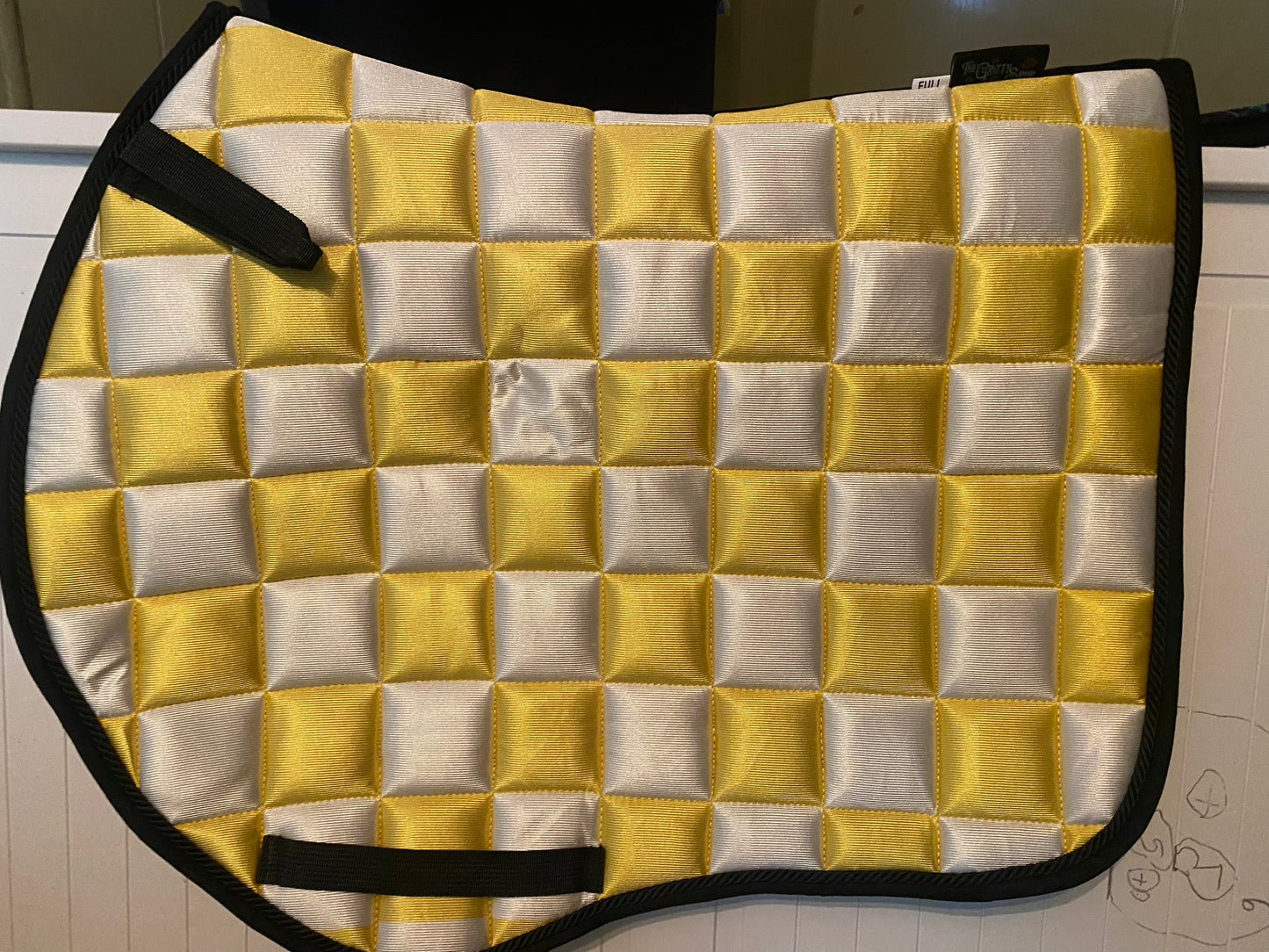 English Checker Saddle Pads